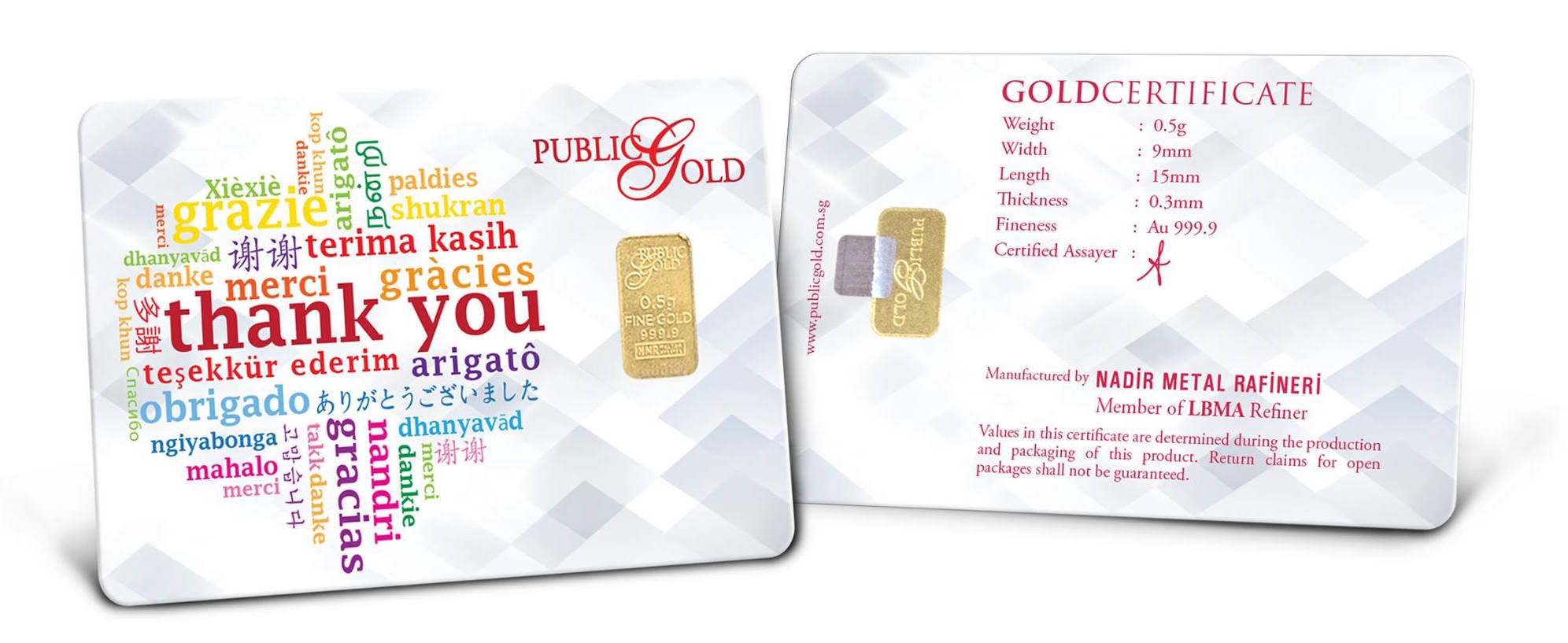emas public gold bar 0.5 gram edisi thank you