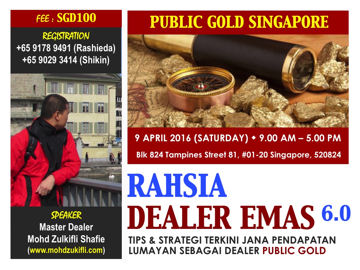 Poster - Rahsia Dealer Emas (Singapore)