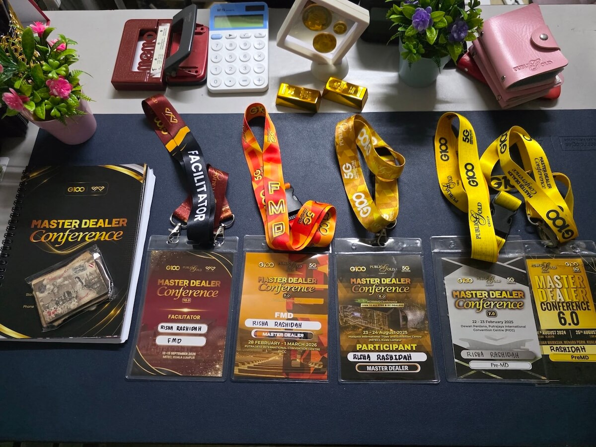 lanyard risha hadir mdc 4 kali berturut